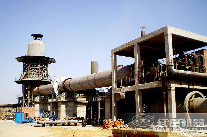 生產(chǎn)線(xiàn)中的核心煅燒設備