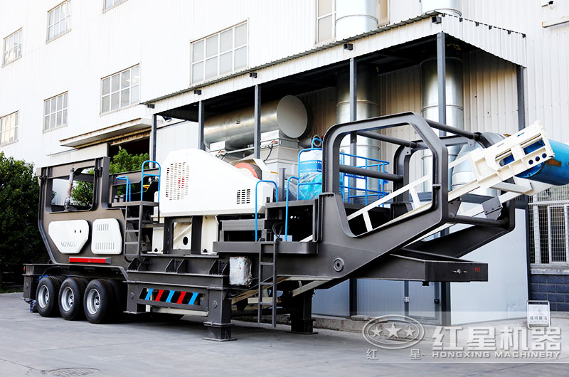 二合一中的移動(dòng)顎式破碎機