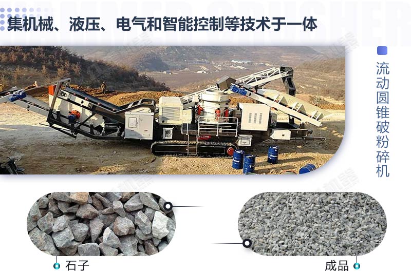 流動(dòng)圓錐粉碎機
