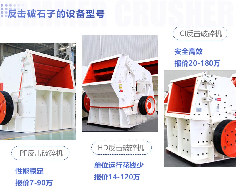 常用的反擊破碎機特點(diǎn)及報價(jià)