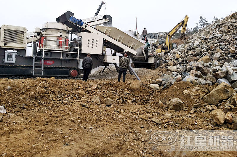 采石場(chǎng)作業(yè)現場(chǎng)