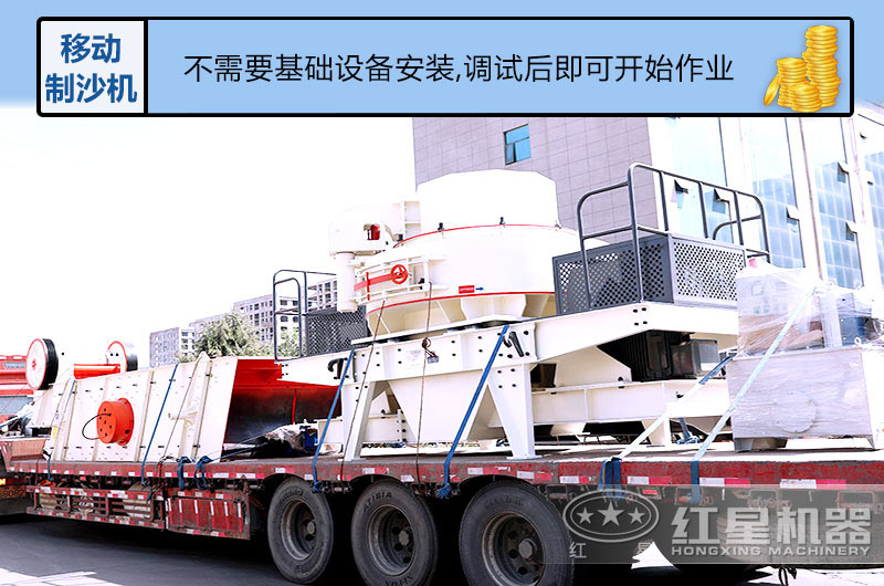 一套整套HVI制砂機裝車(chē)發(fā)貨中