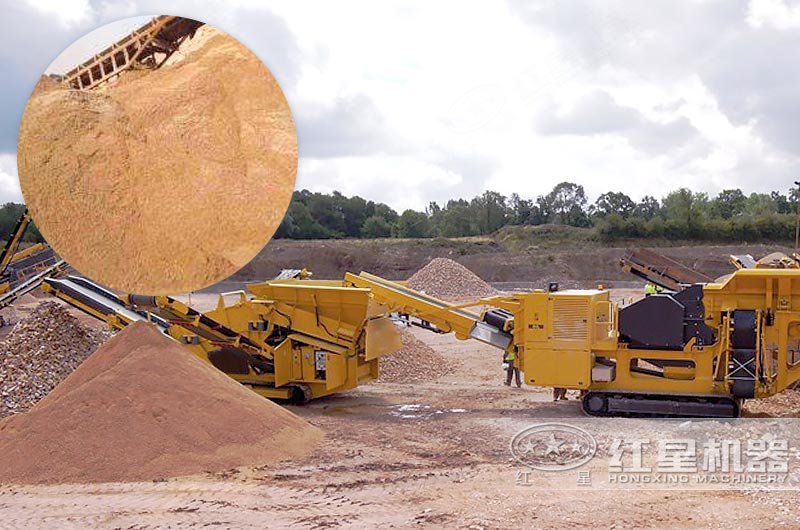 車(chē)載流動(dòng)式渣土制砂機多少錢(qián)一臺