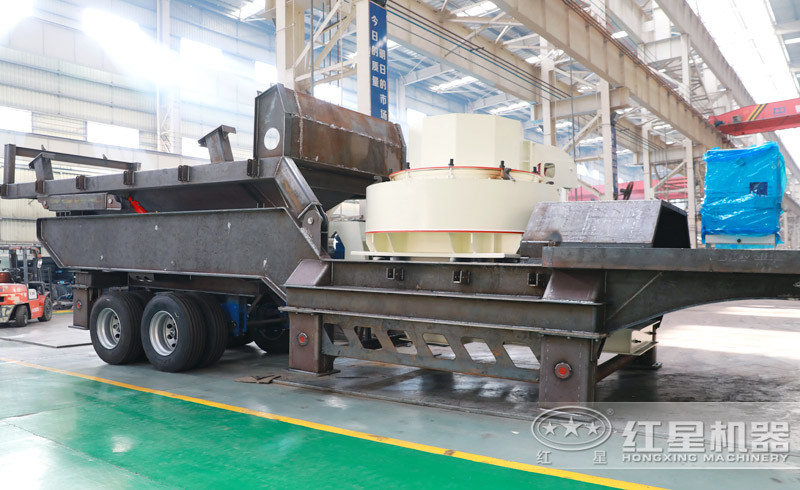 移動(dòng)式河卵石打砂機