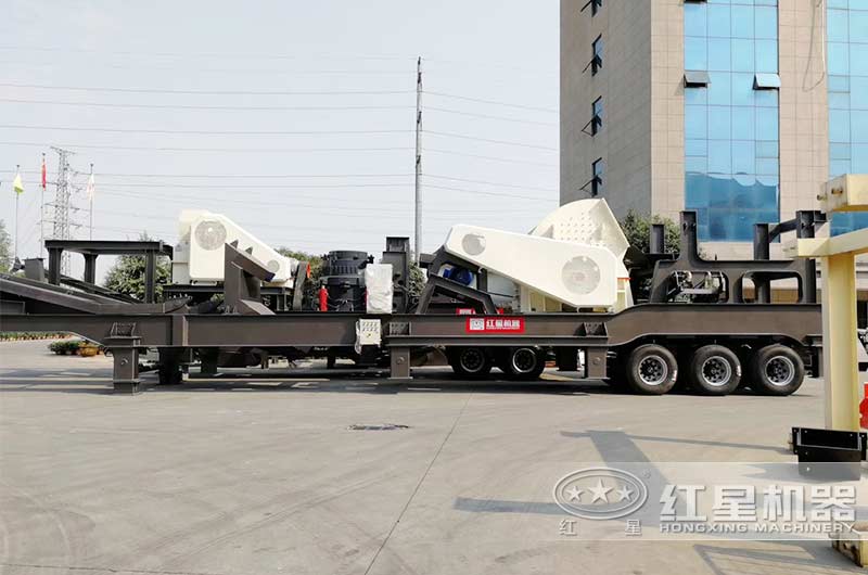 流動(dòng)式輪胎建筑垃圾破碎機