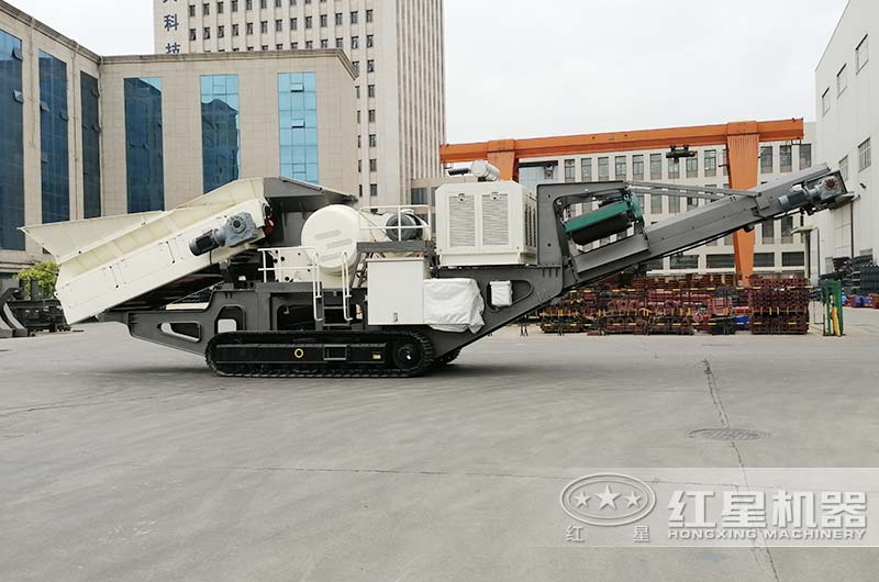 紅星機器移動(dòng)破碎機
