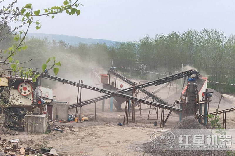 廢洞渣料加工再利用需要用什么設備？這里有整套破碎工藝可看