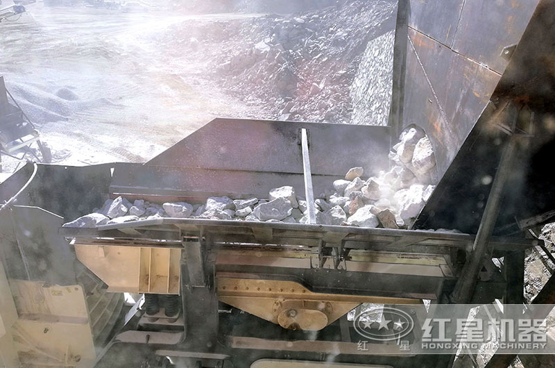 破碎機給料口實(shí)拍