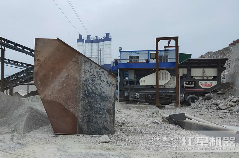 移動(dòng)石子破碎一體機處理建筑垃圾后可以用來(lái)作為路基回填嗎？