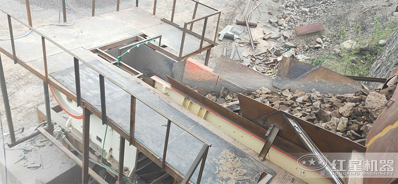 鄂破進(jìn)料口細節圖