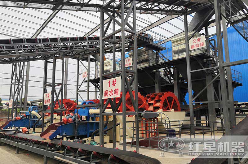 洗砂生產(chǎn)線(xiàn)各種設備介紹及配置原則