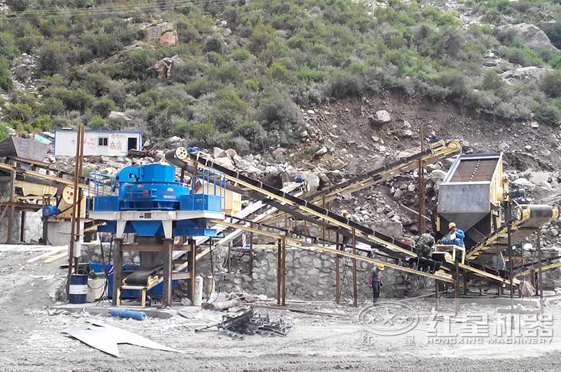 時(shí)產(chǎn)200噸機制砂生產(chǎn)線(xiàn)