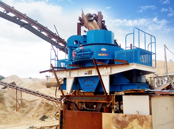 湖北玄武巖制砂生產(chǎn)線(xiàn)現場(chǎng)