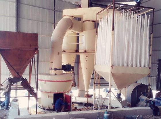 山西煤粉生產(chǎn)線(xiàn)現場(chǎng)