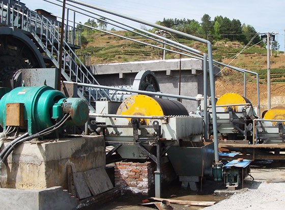 湖北錳礦石磁選生產(chǎn)線(xiàn)案例