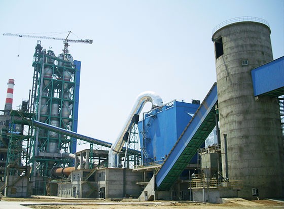湖南活性石灰生產(chǎn)線(xiàn)現場(chǎng)