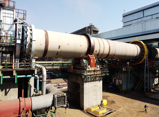 貴州新型干法水泥生產(chǎn)線(xiàn)現場(chǎng)