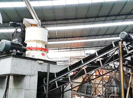 河南鄭州花崗巖破碎生產(chǎn)線(xiàn)案例