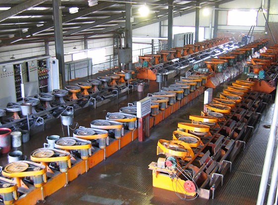 山西鉬礦浮選生產(chǎn)線(xiàn)案例